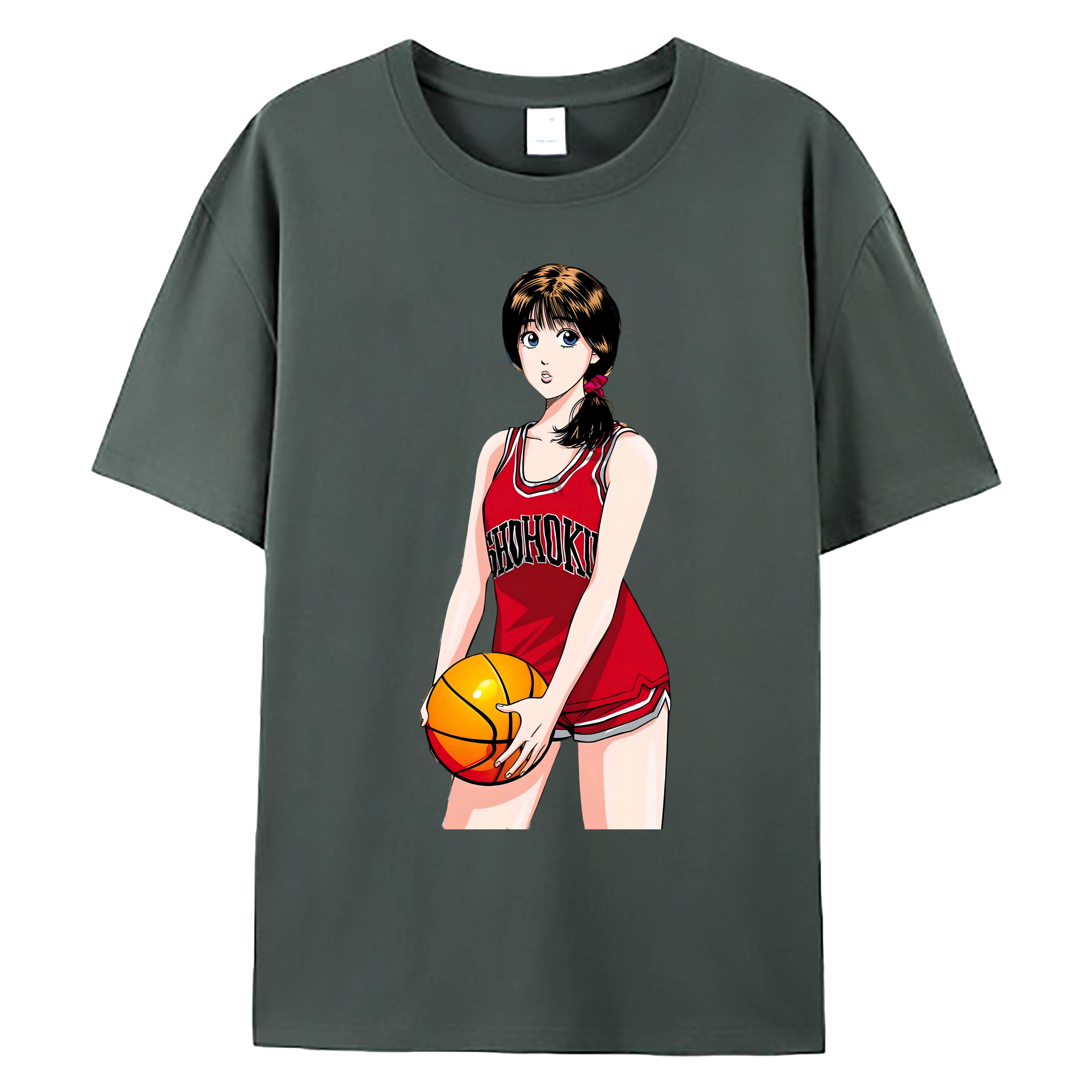 （画像用） SLAM DUNK／スラムダンク 綿100％ メンズ半袖Tシャツ｜肌触りやわらか＆通気性